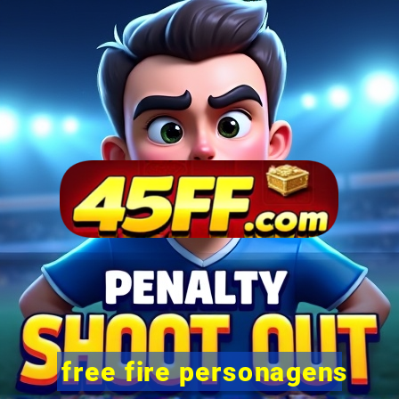 free fire personagens